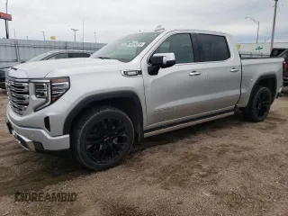 2022 GMC Sierra 1500 with VIN 3GTUUGET9NG526647, listed as a Copart auction lot 60050314 with 42,757 mi miles and Salvage Title. Bid and sale history available at DreamBid. Image 1.