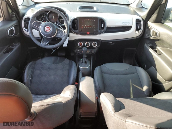 2019 FIAT 500L Pop with VIN ZFBNFAAH7KZ041838, listed as a Copart auction lot 75744204 with 64,624 mi miles and Salvage Title. Bid and sale history available at carsss.com. Image 8.