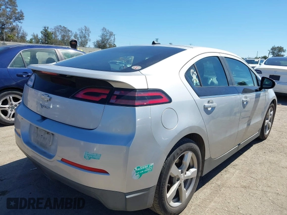 2013 Chevrolet Volt with VIN 1G1RE6E44DU138977, listed as a IAAI auction lot 41867186 with 213,478 mi miles and . Bid and sale history available at carsss.com. Image 4.
