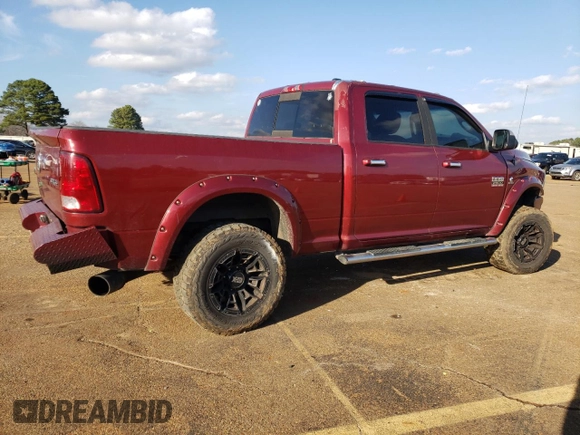 2011 Ram 2500 SLT with VIN 3D7UT2CL0BG545680, listed as a Copart auction lot 44562555 with 283,192 mi miles and Salvage title. Bid and sale history available at DreamBid. Image 3.