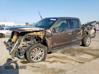 2015 Ford F-150 XL with VIN 1FTEW1CG9FKD08090, listed as a Copart auction lot 52092745 with 0 mi miles and Salvage Title. Bid and sale history available at carsss.com. Image 1.