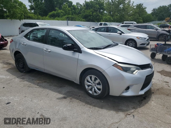 2016 Toyota Corolla L with VIN 5YFBURHE2GP478213, listed as a Copart auction lot 61930855 with 46,615 mi miles and Salvage title. Bid and sale history available at DreamBid. Image 4.