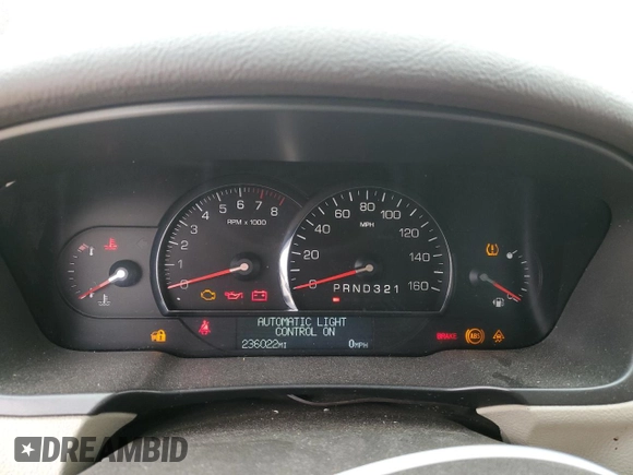 2007 Cadillac DTS Luxury I with VIN 1G6KD57YX7U176386, listed as a Copart auction lot 49769845 with 236,022 mi miles and Salvage Title. Bid and sale history available at DreamBid. Image 9.