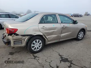 2010 Toyota Corolla with VIN 2T1BU4EE2AC392673, listed as a Copart auction lot 65148425 with 136,464 mi miles and Salvage title. Bid and sale history available at DreamBid. Image 3.