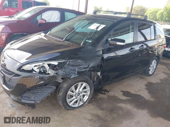 2015 Mazda 5 Sport with VIN JM1CW2BL2F0184901, listed as a IAAI auction lot 42116351 with 260,931 mi miles. Bid and sale history available at carsss.com. Image 2.