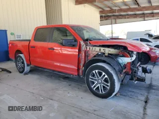 2023 Ford F-150 XL with VIN 1FTEW1CP3PKD22908, listed as a Copart auction lot 49398685 with 16,931 mi miles and Salvage Title. Bid and sale history available at carsss.com. Image 4.