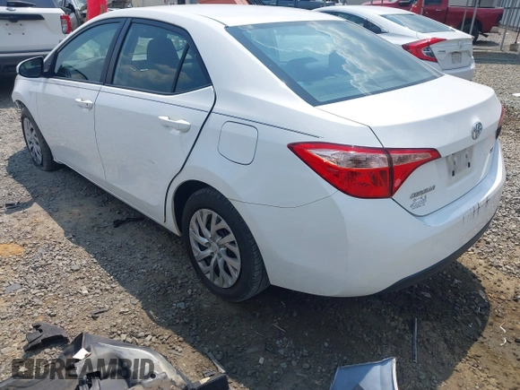 2018 Toyota Corolla L with VIN 2T1BURHE3JC988786, listed as a IAAI auction lot 42597734 with 88,016 mi miles and . Bid and sale history available at DreamBid. Image 3.