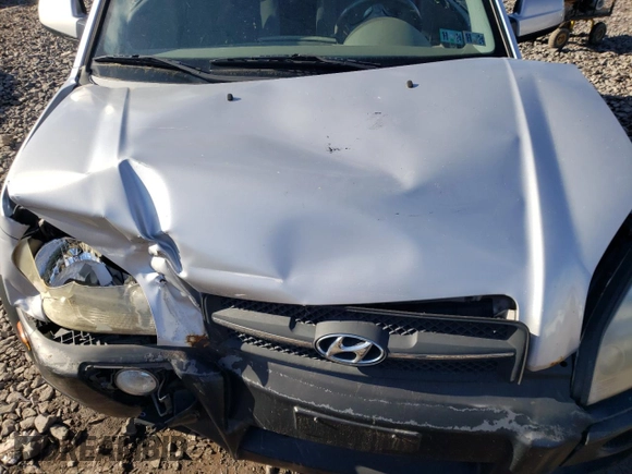 2006 Hyundai Tucson GLS with VIN KM8JN72D06U298853, listed as a Copart auction lot 80314274 with Not Provided miles and Salvage Title. Bid and sale history available at carsss.com. Image 13.