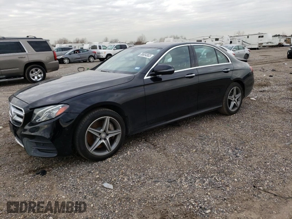 2017 Mercedes-Benz E-Class E 300 Luxury with VIN WDDZF4JBXHA038912, listed as a Copart auction lot 38654953 with 0 mi miles. Bid and sale history available at carsss.com. Image 1.