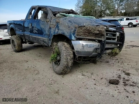 1999 Ford Super Duty F-250 XL with VIN 1FTNX21F3XEB75792, listed as a Copart auction lot 89008915 with 0 mi miles and Salvage Title. Bid and sale history available at carsss.com. Image 11.