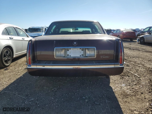 1994 Cadillac DeVille with VIN 1G6KD52B4RU249046, listed as a Copart auction lot 73195804 with 99,729 mi miles and Salvage Title. Bid and sale history available at carsss.com. Image 6.