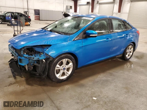 2014 Ford Focus SE with VIN 1FADP3F27EL393255, listed as a Copart auction lot 47974555 with 146,323 mi miles and Salvage Title. Bid and sale history available at carsss.com. Image 1.