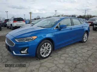 2019 Ford Fusion Energi Titanium with VIN 3FA6P0SU5KR252292, listed as a Copart auction lot 51765375 with 48,739 mi miles and Clean Title. Bid and sale history available at carsss.com. Image 1.
