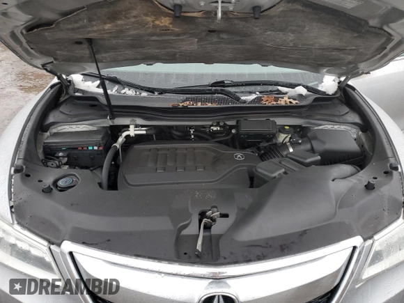 2015 Acura MDX Tech Pkg with VIN 5FRYD4H44FB003062, listed as a Copart auction lot 44702035 with 0 mi miles and Salvage Title. Bid and sale history available at carsss.com. Image 12.