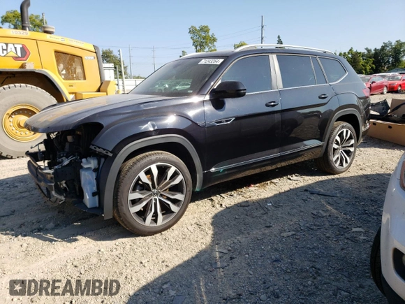2021 Volkswagen Atlas SEL R-Line с VIN 1V2SR2CA9MC558284, выставлен на аукционе Copart как лот 71243264 с пробегом 94 236 миль миль и На запчасти • Non repairable. История ставок и продаж доступна на DreamBid. Изображение 1.