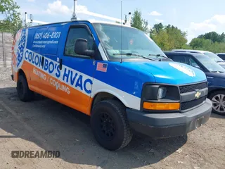 2011 Chevrolet Express Cargo with VIN 1GCZGTCGXB1160462, listed as a IAAI auction lot 42841327 with 254,685 mi miles and . Bid and sale history available at DreamBid. Image 1.