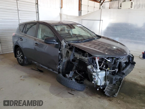 2017 Toyota RAV4 LE with VIN JTMBFREV4HJ711237, listed as a Copart auction lot 51601155 with 89,815 mi miles and Salvage Title. Bid and sale history available at carsss.com. Image 4.