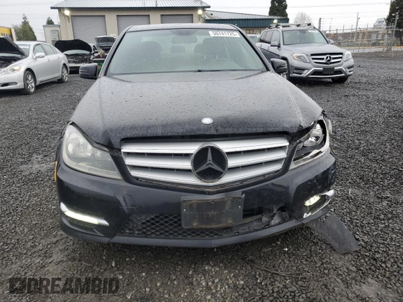 2012 Mercedes-Benz C-Class C 300 Sport with VIN WDDGF8BB3CR227277, listed as a Copart auction lot 50741725 with 174,055 mi miles and Salvage Title. Bid and sale history available at carsss.com. Image 5.