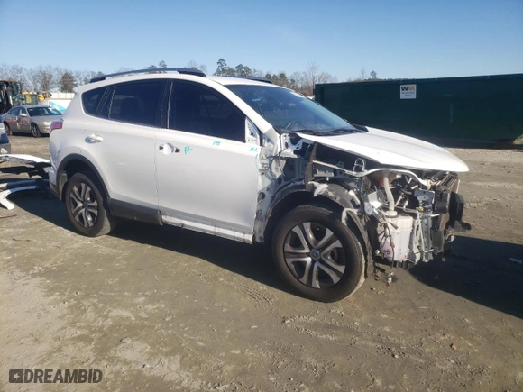 2018 Toyota RAV4 LE with VIN JTMZFREV2JJ737551, listed as a Copart auction lot 88305435 with 133,032 mi miles and Salvage Title. Bid and sale history available at carsss.com. Image 4.