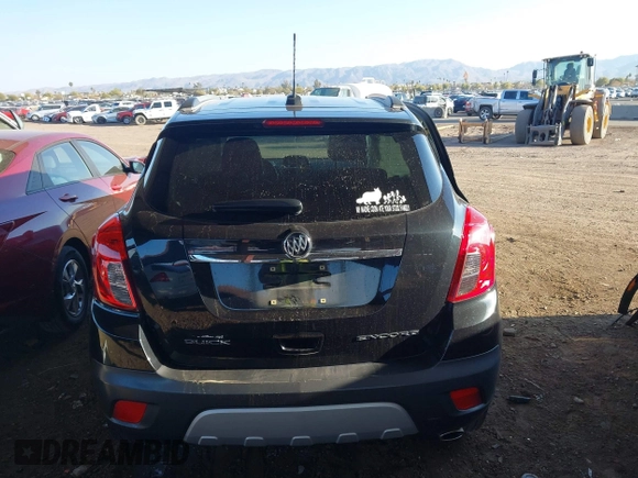2016 Buick Encore with VIN KL4CJASB4GB652725, listed as a IAAI auction lot 41457095 with 20,884 mi miles and . Bid and sale history available at carsss.com. Image 16.