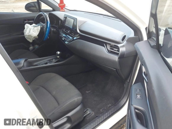 2018 Toyota C-HR XLE with VIN JTNKHMBX3J1010211, listed as a IAAI auction lot 40799443 with 104,148 mi miles. Bid and sale history available at carsss.com. Image 5.
