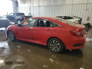 2016 Honda Civic EX with VIN 2HGFC2F78GH567016, listed as a Copart auction lot 56976675 with Not Provided miles and Salvage Title. Bid and sale history available at DreamBid. Image 2.