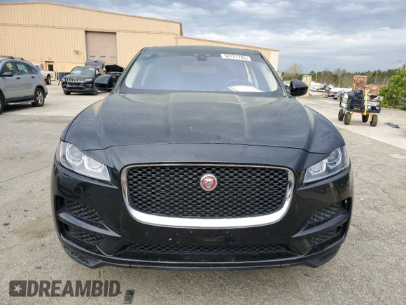 2020 Jaguar F-Pace 30t Prestige with VIN SADCK2GXXLA636451, listed as a Copart auction lot 50127785 with 75,990 mi miles and Salvage Title. Bid and sale history available at DreamBid. Image 5.
