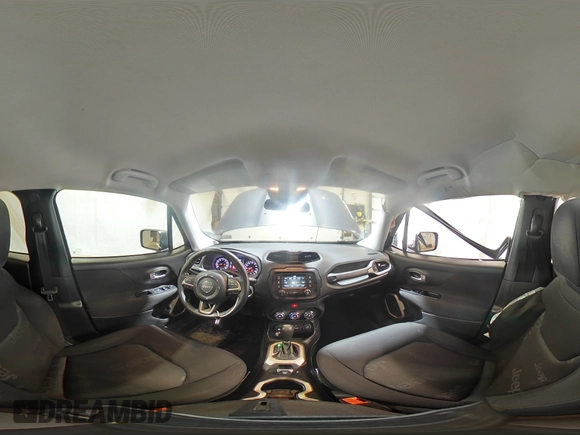 2017 Jeep Renegade Sport with VIN ZACCJBAB9HPF67335, listed as a Copart auction lot 57767265 with 95,431 mi miles and Salvage title. Bid and sale history available at DreamBid. Image 15.