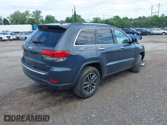 2020 Jeep Grand Cherokee Limited X с VIN 1C4RJFBG0LC143549, выставлен на аукционе IAAI как лот 42291119 с пробегом Не указан миль и . История ставок и продаж доступна на DreamBid. Изображение 4.