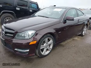 2012 Mercedes-Benz C-Class C 250 with VIN WDDGJ4HB7CF762175, listed as a IAAI auction lot 41888646 with 109,303 mi miles. Bid and sale history available at carsss.com. Image 2.