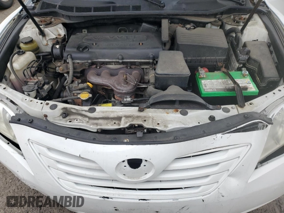 2007 Toyota Camry CE with VIN 4T1BE46K77U602323, listed as a Copart auction lot 54970004 with 121,351 mi miles and Salvage Title. Bid and sale history available at carsss.com. Image 11.