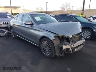 2015 Mercedes-Benz C-Class C 300 Luxury with VIN 55SWF4KB7FU090349, listed as a IAAI auction lot 41867759 with 81,275 mi miles. Bid and sale history available at carsss.com. Image 1.