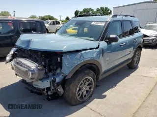 2023 Ford Bronco Sport Big Bend with VIN 3FMCR9B69PRD42089, listed as a Copart auction lot 54880595 with 34,984 mi miles and Salvage title. Bid and sale history available at DreamBid. Image 1.
