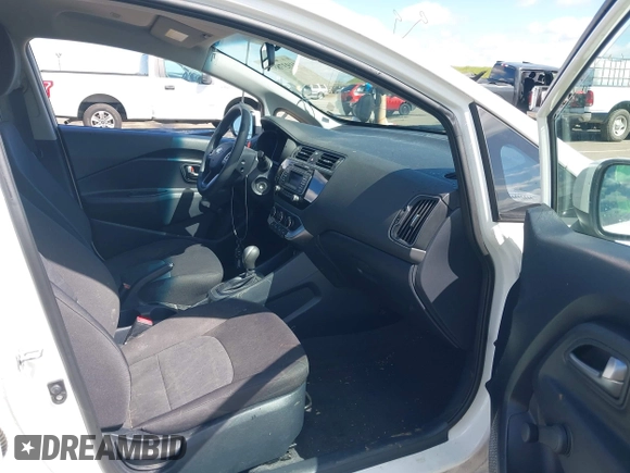 2016 Kia Rio LX with VIN KNADM5A37G6676302, listed as a IAAI auction lot 41937880 with 51,599 mi miles and . Bid and sale history available at DreamBid. Image 5.