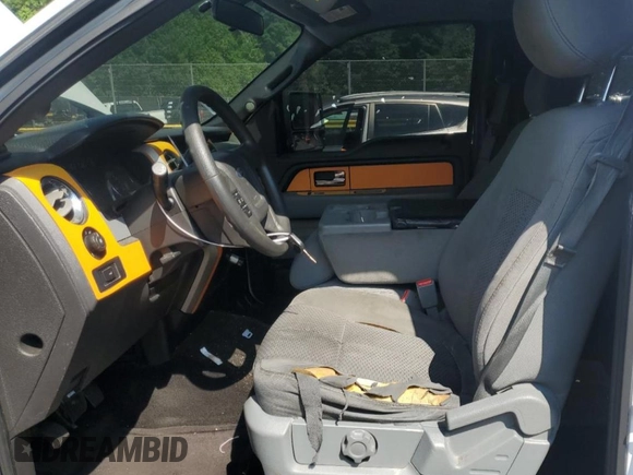 2012 Ford F-150 XL with VIN 1FTFW1ET9CFD07167, listed as a Copart auction lot 58078515 with 235,200 mi miles and Salvage title. Bid and sale history available at DreamBid. Image 7.