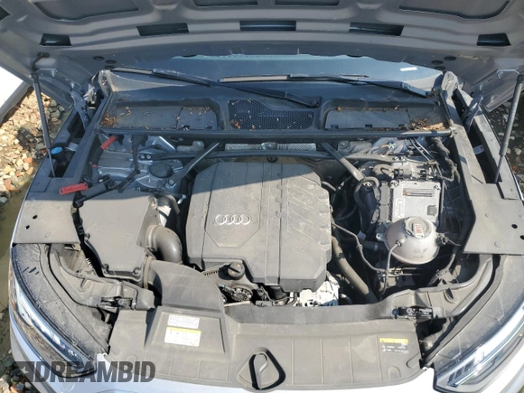 2022 Audi Q5 Premium z VIN WA1ABAFY9N2096248, wystawiony jako Copart lot #59093225 z przebiegiem Nie podano mil oraz Czysty tytuł • Clean title. Historia ofert i sprzedaży dostępna na DreamBid. Obrazek 11.