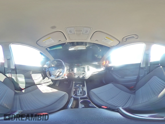 2017 Kia Forte S with VIN 3KPFL4A76HE121249, listed as a Copart auction lot 48788735 with 41,465 mi miles and Salvage Title. Bid and sale history available at DreamBid. Image 15.