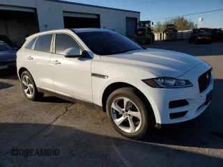 2018 Jaguar F-Pace 20d Premium with VIN SADCJ2FN1JA277815, listed as a Copart auction lot 81830434 with 70,738 mi miles and Salvage Title. Bid and sale history available at DreamBid. Image 4.