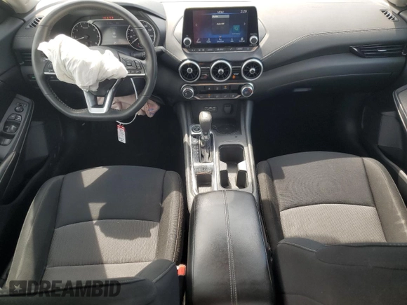 2022 Nissan Sentra SV with VIN 3N1AB8CV6NY235328, listed as a Copart auction lot 53726225 with 59,390 mi miles and Salvage Title. Bid and sale history available at carsss.com. Image 8.
