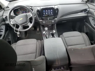 2021 Chevrolet Traverse LT Cloth z VIN 1GNEVGKW0MJ200126, wystawiony jako Copart lot #57450295 z przebiegiem 44 336 mil mil oraz Szkoda całkowita • Salvage title. Historia ofert i sprzedaży dostępna na DreamBid. Obrazek 8.