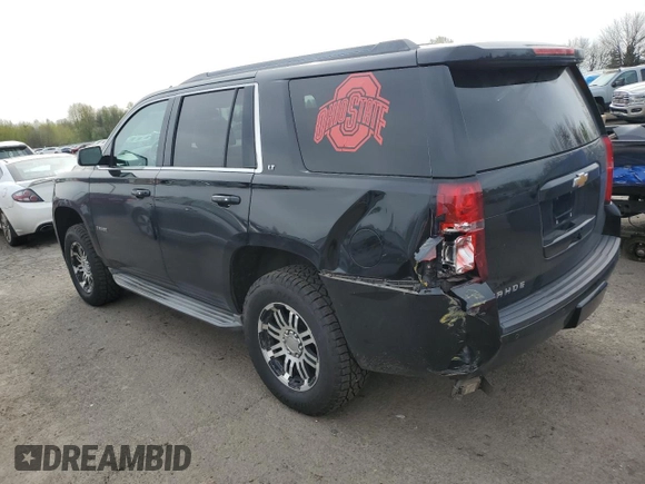 2015 Chevrolet Tahoe LT z VIN 1GNSKBKC8FR102132, wystawiony jako Copart lot #52528575 z przebiegiem 210 201 mil mil oraz Szkoda całkowita • Salvage title. Historia ofert i sprzedaży dostępna na DreamBid. Obrazek 2.