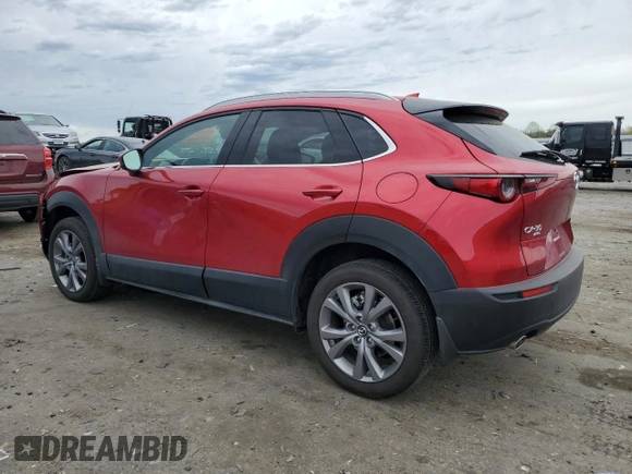 2024 Mazda CX-30 S Premium z VIN 3MVDMBDM0RM693109, wystawiony jako Copart lot #51951985 z przebiegiem 10 449 mil mil oraz Szkoda całkowita • Salvage title. Historia ofert i sprzedaży dostępna na DreamBid. Obrazek 2.