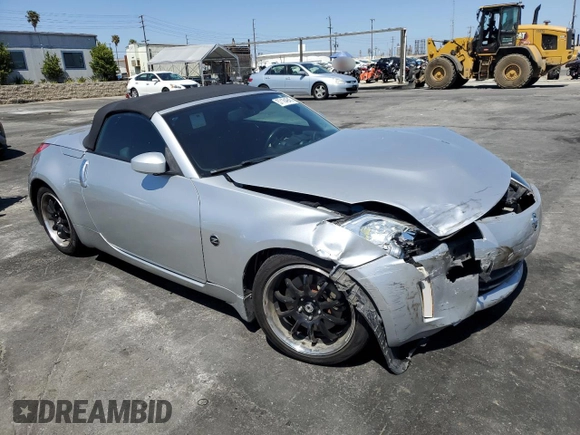 2007 Nissan 350Z Enthusiast z VIN JN1BZ36AX7M651304, wystawiony jako Copart lot #57164945 z przebiegiem 83 332 mil mil oraz Szkoda całkowita • Salvage title. Historia ofert i sprzedaży dostępna na DreamBid. Obrazek 4.