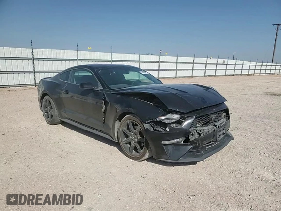 2019 Ford Mustang EcoBoost with VIN 1FA6P8TH2K5112042, listed as a Copart auction lot 53453085 with 107,923 mi miles and Salvage Title. Bid and sale history available at carsss.com. Image 11.