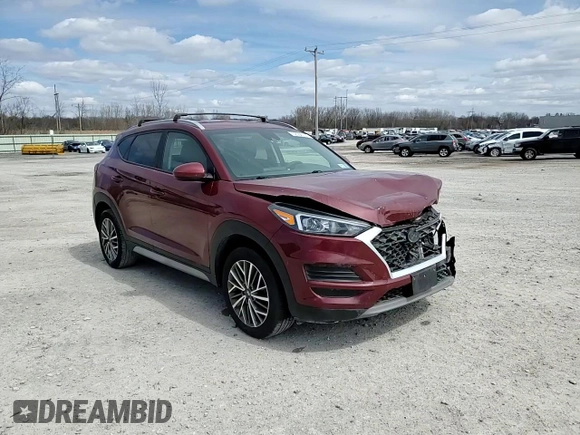 2020 Hyundai Tucson SEL z VIN KM8J3CAL7LU086146, wystawiony jako Copart lot #52066105 z przebiegiem 121 334 mil mil oraz Szkoda całkowita • Salvage title. Historia ofert i sprzedaży dostępna na DreamBid. Obrazek 12.