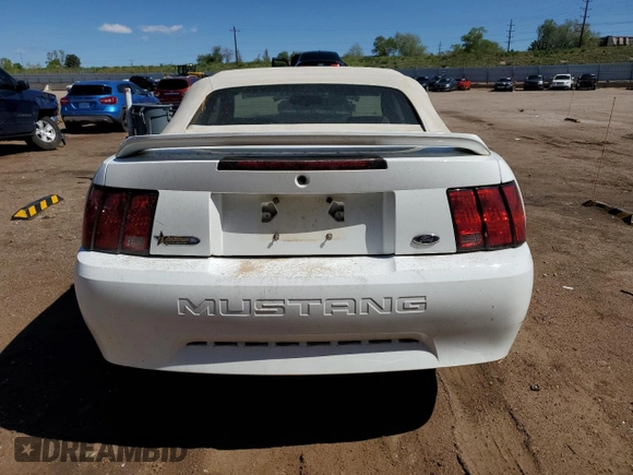 2000 Ford Mustang z VIN 1FAFP4447YF287507, wystawiony jako Copart lot #57669515 z przebiegiem 133 309 mil mil oraz Czysty tytuł • Clean title. Historia ofert i sprzedaży dostępna na DreamBid. Obrazek 6.