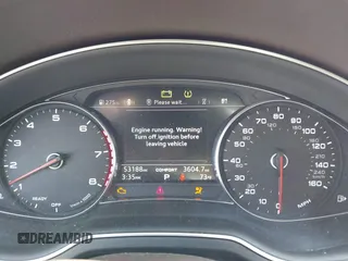2019 Audi Q7 Premium with VIN WA1AAAF74KD004991, listed as a IAAI auction lot 42180183 with 53,188 mi miles and . Bid and sale history available at DreamBid. Image 7.