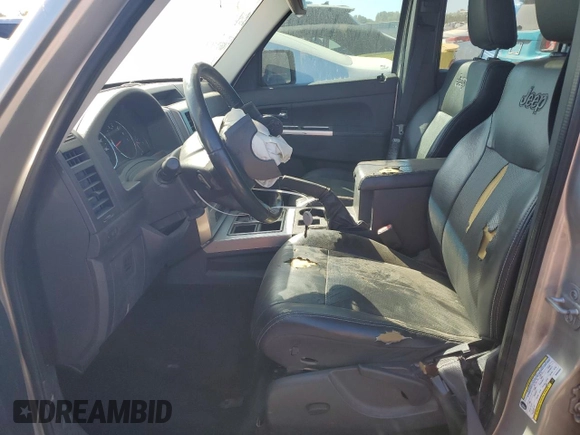 2009 Jeep Liberty Limited with VIN 1J8GP58K79W532829, listed as a Copart auction lot 74201714 with 214,572 mi miles and Salvage Title. Bid and sale history available at carsss.com. Image 7.