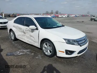 2012 Ford Fusion SE with VIN 3FAHP0HA6CR372044, listed as a IAAI auction lot 41752101 with 160,806 mi miles and . Bid and sale history available at DreamBid. Image 1.