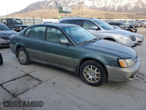 2002 Subaru Legacy Outback with VIN 4S3BE896027203514, listed as a Copart auction lot 42047915 with 167,735 mi miles and Salvage title. Bid and sale history available at DreamBid. Image 4.
